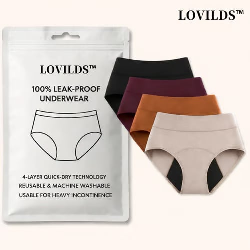 ❤️Sale 69% OFF 🎉LOVILDS™ Leak-Proof Underwear That Won't Let You Down