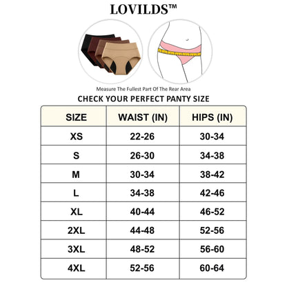 ❤️Sale 69% OFF 🎉LOVILDS™ Leak-Proof Underwear That Won't Let You Down